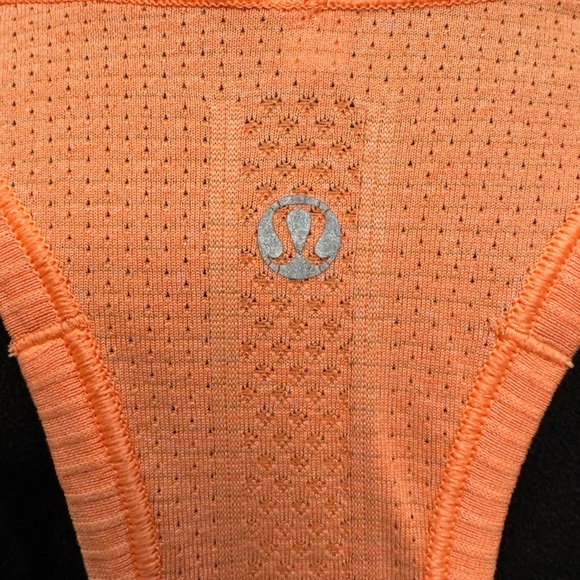Lululemon Run Swiftly Racerback Orange - Picture 5 of 10